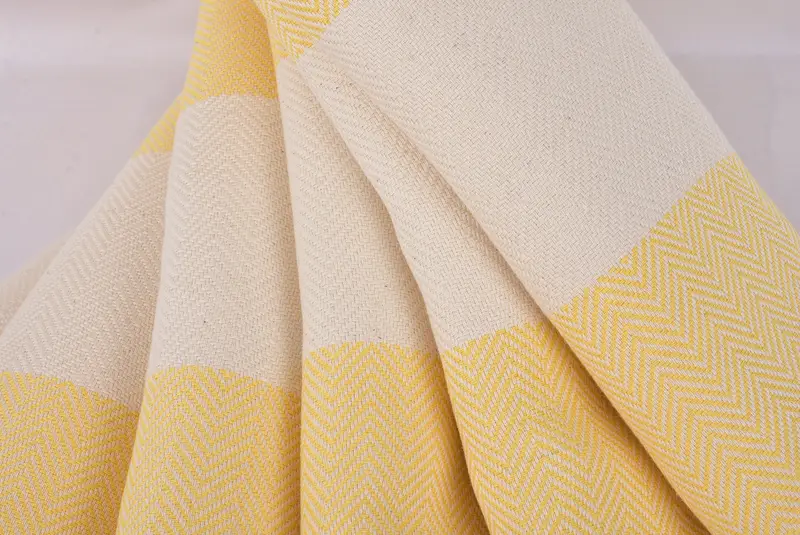 Organic Turkish towel, Bridesmaid Gift, Turkish Towel USA, Miami Bachelorette Party Favors, 70x40 Cotton Herringbone Towel, Bridal Shower Favor - 5