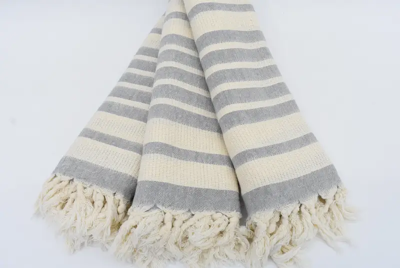Handmade Gift, 70x34 Cotton Striped Towel, Custom Wedding Gift, Turkish hand towel, Custom Towel Beach, Personalised Gift, Beach Towel Bulk - 2