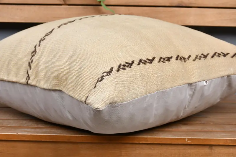 Vintage Kilim atma yastığı, koltuk yastık kapağı, Kilim Yastık Sham, 24x24 bej yastık, yastık kılıfı, boho yastık sham kapağı - 4