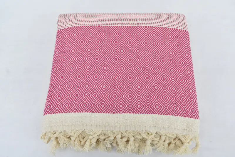 Bachelorette Party Favors, Personalized Blanket, 104x80 Cotton Diamond Towel, Turkish Blanket Queen, Sofa Cover, Throw Blanket Couch, Organic Throw - 6