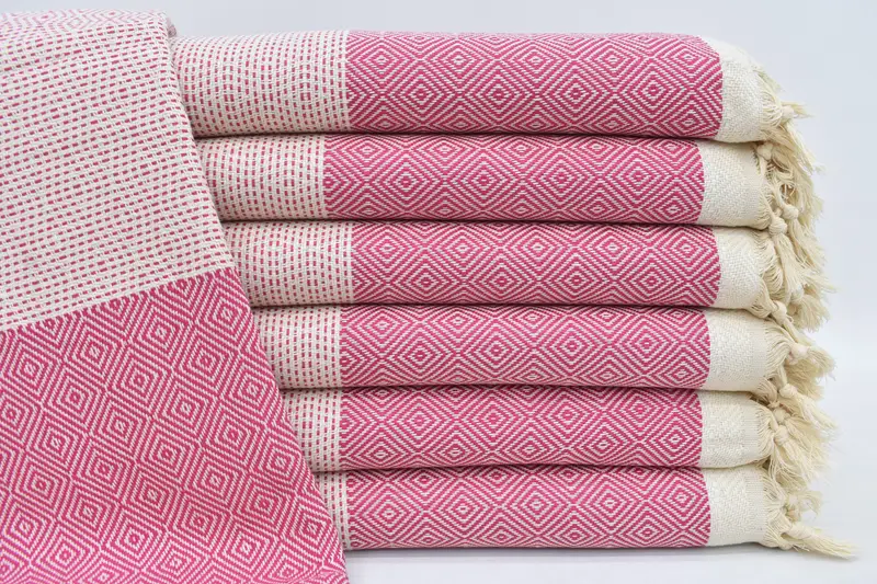 Bachelorette Party Favors, Personalized Blanket, 104x80 Cotton Diamond Towel, Turkish Blanket Queen, Sofa Cover, Throw Blanket Couch, Organic Throw - 2