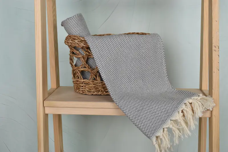 Wedding Gift Ideas, Turkish Towel Hand Towel, 40x18 Cotton Polka Dot Towel, Girl Trip Party Favor, Gift For Him, Wedding Favors, Bathroom Towels - 4
