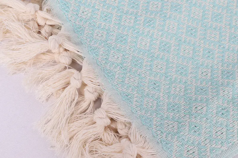 38x20 Cotton Diamond Towel, Monogram Towels, Bridal Shower Gifts, Bathroom Towels, Wedding Favors, Turkish Tea Towel, Beach Theme Bachelorette Party - 7