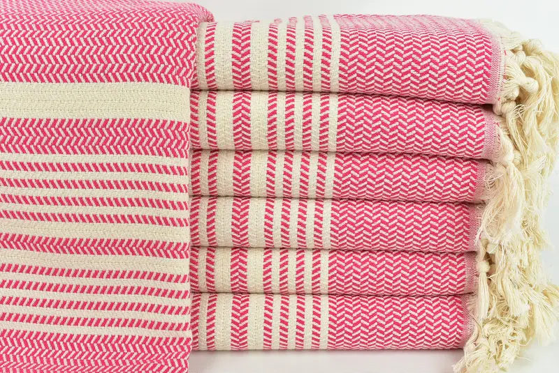 70x40 Cotton Striped Towel, Yoga Towel, Beach Towel Monogram, Quick-dry towel, Bridesmaid Gift Towel, Bridesmaid Proposal Gift, Personalized Gifts - 1
