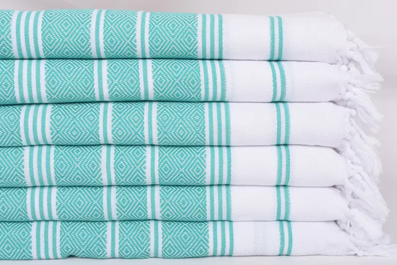 Monogram mutfak havlu, küçük banyo havlu, 40x18 pamuklu elmas havlu, kişiselleştirilmiş mutfak havlu, dekoratif havlu, spa havlu, nişan hediyesi - 3