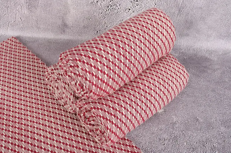 68x40 Cotton Geometric Towel, Embroidered Turkish Towel, Handmade Gift, Wedding Shower Gift, Bridemaids Beach Towel, Custom Towel, Quick-dry towel - 7