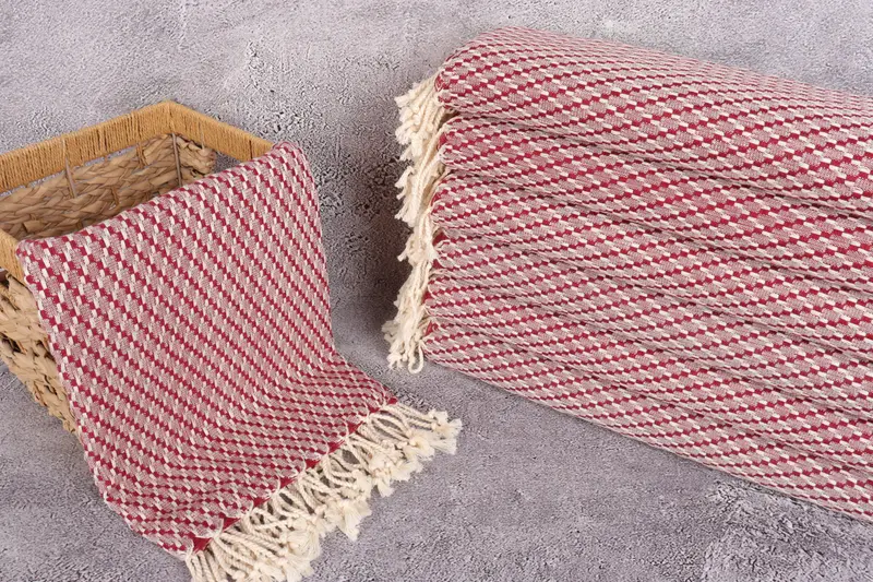 68x40 Cotton Geometric Towel, Embroidered Turkish Towel, Handmade Gift, Wedding Shower Gift, Bridemaids Beach Towel, Custom Towel, Quick-dry towel - 3