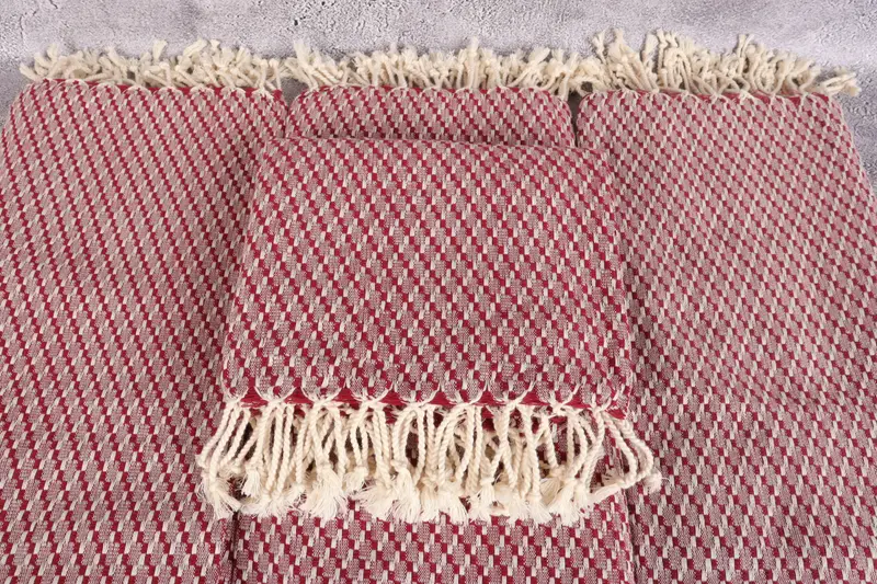 68x40 Cotton Geometric Towel, Embroidered Turkish Towel, Handmade Gift, Wedding Shower Gift, Bridemaids Beach Towel, Custom Towel, Quick-dry towel - 4