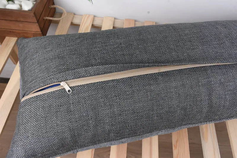 16x48 Gray Cushion Case, Vintage Kilim Pillow, Turkish Kilim Pillow, Boho Pillow, Decorative Bolster Cushion Case, Cushion Case, Authentic Cushion - 8