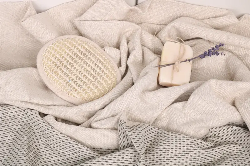 Best lightweight Turkish towel for travel USA, Embroidered Towel, Bathroom Towel, Quick-dry towel, 70x40 Cotton Polka Dot Towel, Sand-free towel - 7