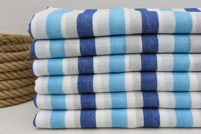 Turkish Towel USA, Personalized Gift For Him, Home Decor Gifts, 70x40 Cotton Striped Towel, Housewarming Gift, Turkish fouta towel for outdoor use - 2
