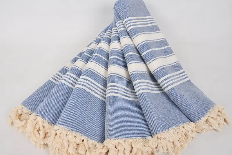 70x40 Cotton Herringbone Towel, Personalized Beach Towel, Beach Towel Bulk, Beach towel, Memorial Gift, Custom Wedding Gift From Bridesmaid - 3