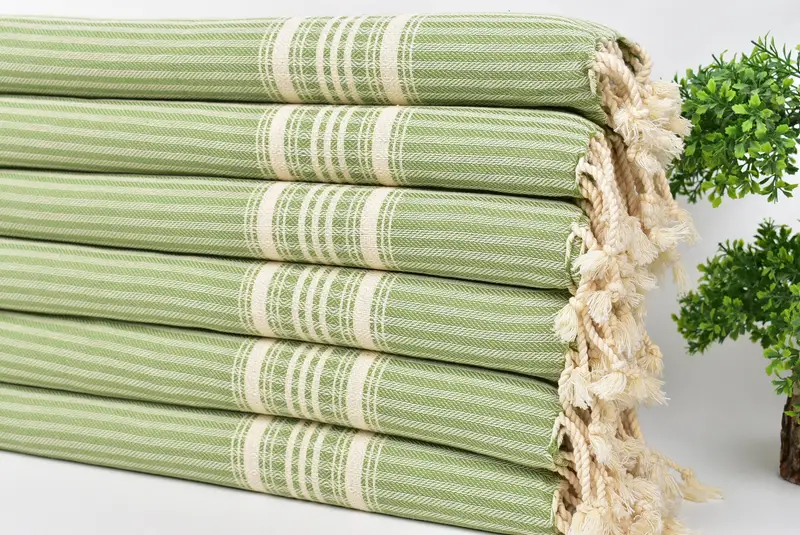 Small Bath Towels, Summer Gift, Personalized Hand Towel, 40x18 Cotton Striped Towel, Home Decor Gifts, Bridesmaid Proposal Gift, Monogram Hand Towel - 3
