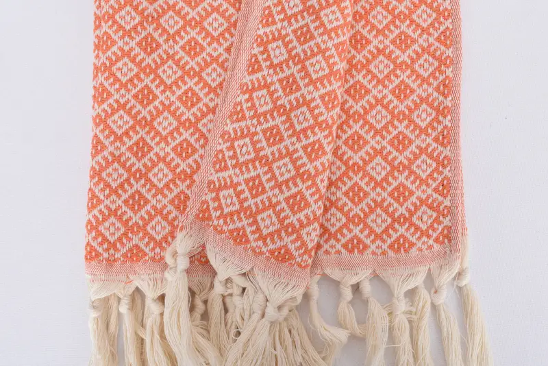 Personalized Dish Towel, Bridesmaid Gifts, Bridal Shower Gift, Wedding Gift For Bride, 38x20 Cotton Diamond Towel, Monogrammed Hand Towel - 8