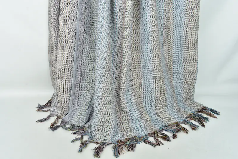 Wedding Favors, Boho Throw Blankets, Gift For Bride, Turkish Bedspread, Housewarming Gift, 90x88 Cotton Colorful Diamond Towel, Family Gift Basket - 8