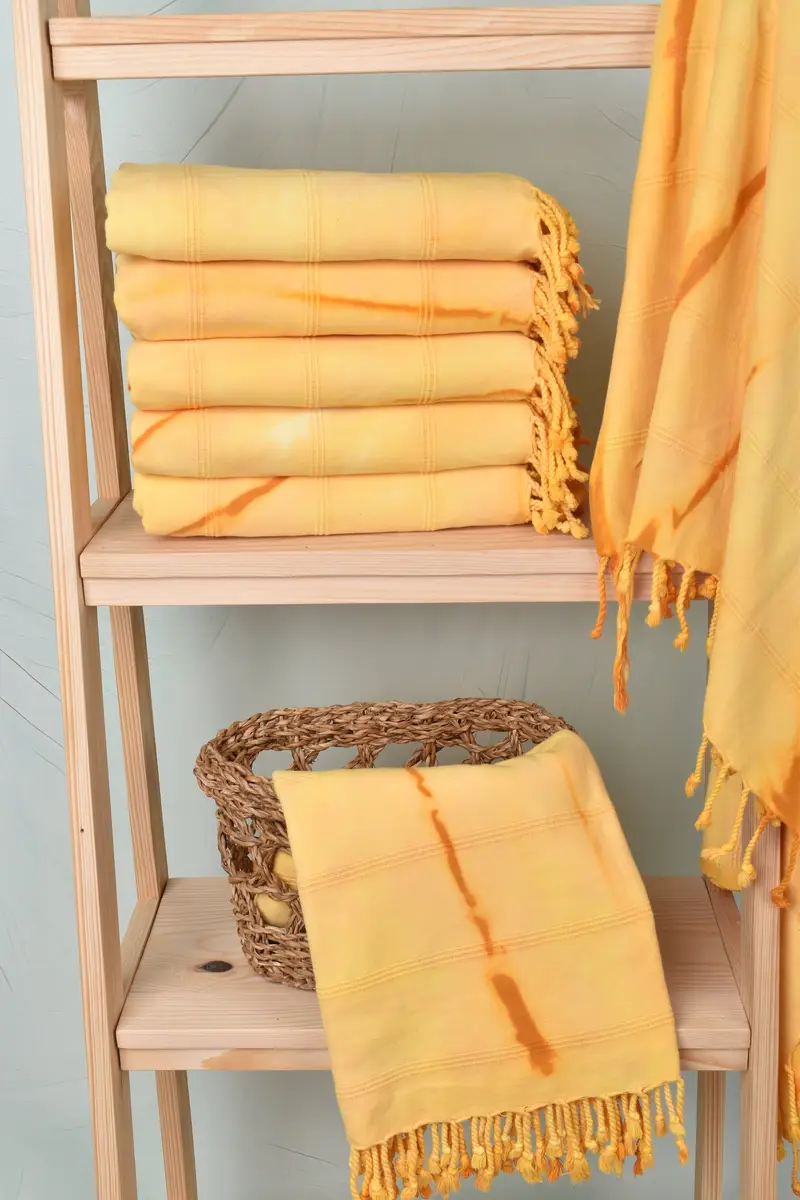 Lightweight Turkish towel, Beach Towel Bulk, Mother Of The Groom Gift, Summer Gift, Personalized Beach Towel, 64x38 Cotton Tie Dye Stonewashed Towel - 4