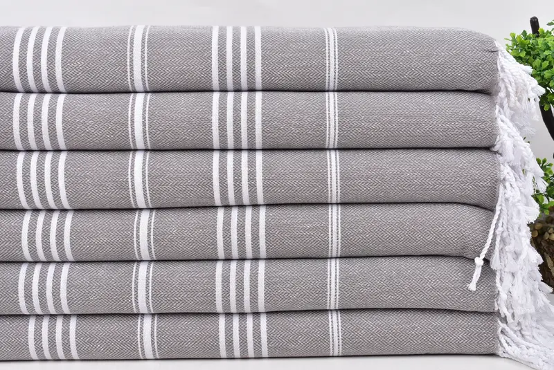 70x40 Cotton Striped Towel, Bachelor Party Favors, Bachelorette Party Gifts, Bachelorette Party Gifts Bridesmaids, Thin towel, Bachelorette Towel - 3