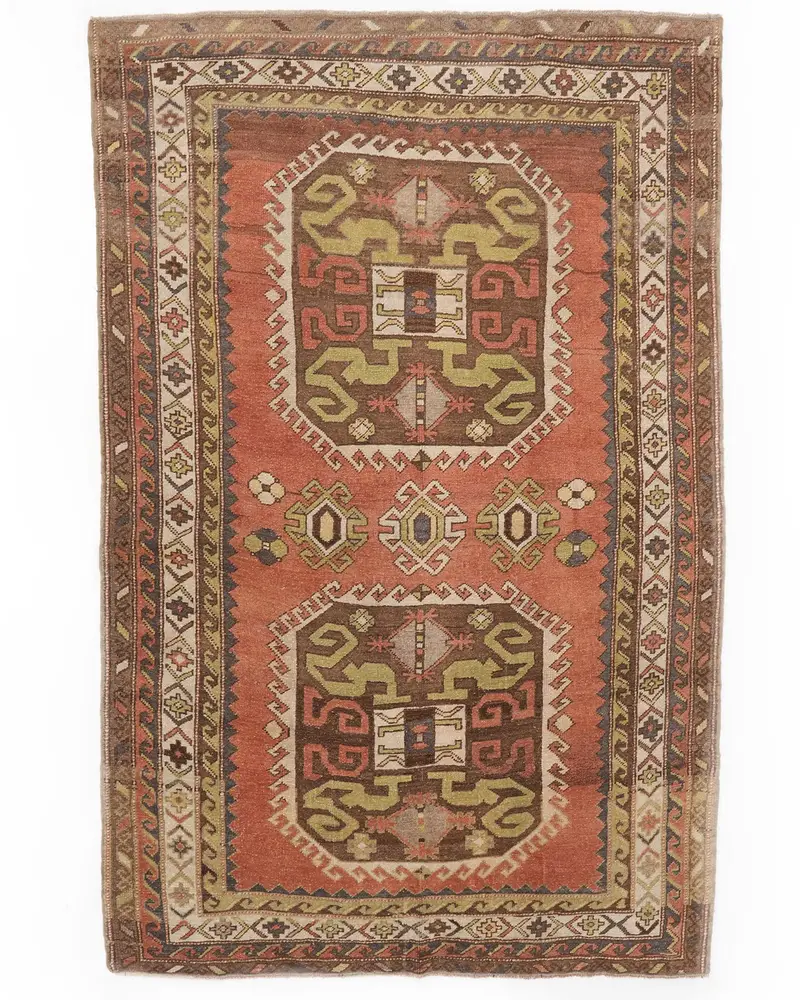 Zarif Beyaz Halı, 4,8x7,4 ft Şık Zemin Çözümü