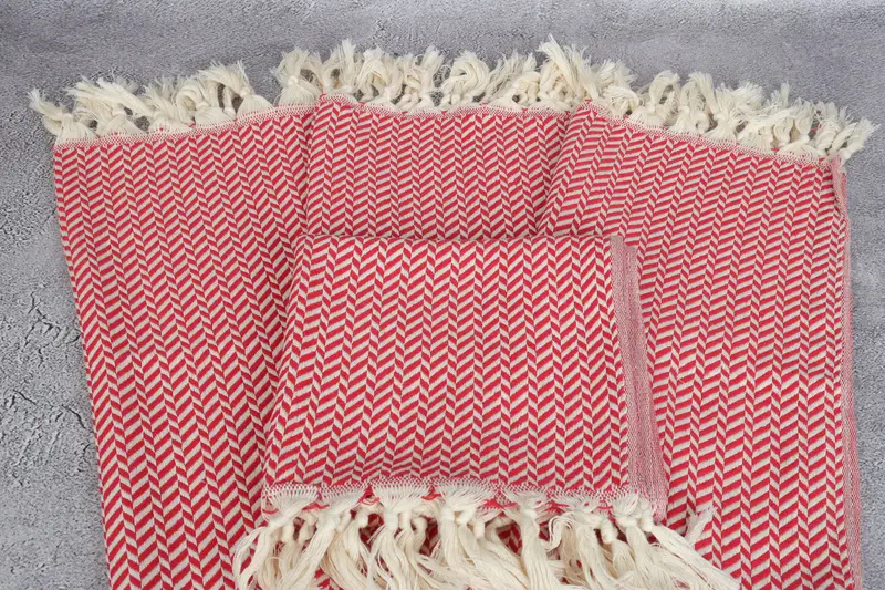 36x18 Cotton Chevron Towel, Turkish Tea Towel, Wedding Gift Kitchen Towel, Bridal Party Gifts, Personalized Gifts, Personalized Hand Towel - 4