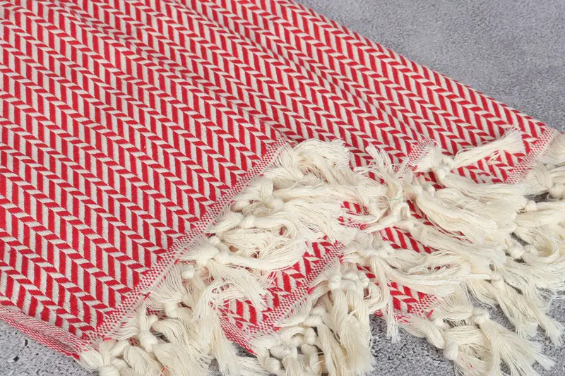 36x18 Cotton Chevron Towel, Turkish Tea Towel, Wedding Gift Kitchen Towel, Bridal Party Gifts, Personalized Gifts, Personalized Hand Towel - 5