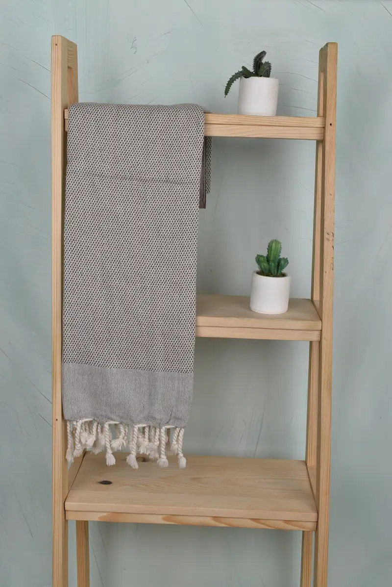 Handmade Turkish hammam towel, Hammam towel, 70x40 Cotton Geometric Towel, Embroidery Towels, Bachelorette Towel, Sand-free towel, Organic towel - 8
