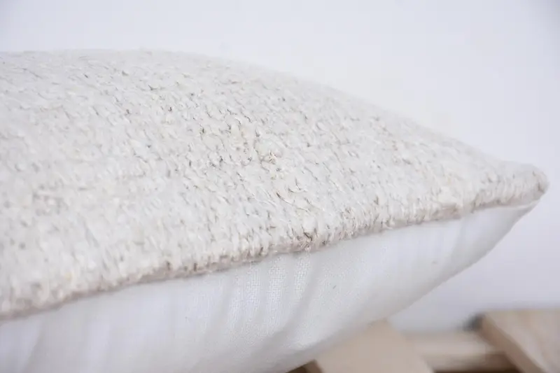 Cushion Case, Pillow for Couch, Accent Pillow Case, Bright Pillow Sham, 10x20 White Pillow, Kilim Pillow, Ethnical Kilim Rug Pillow - 7