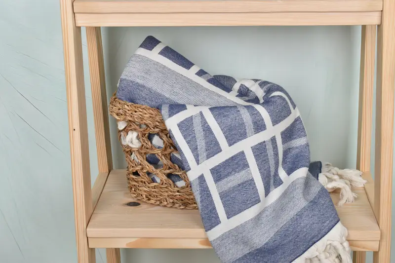 Gift For Bride, Summer Towel, Wedding Gifts Towel, Turkish Towel USA, Fringed Turkish towel for poolside, Summer Gift, 70x34 Cotton Patterned Towel - 5