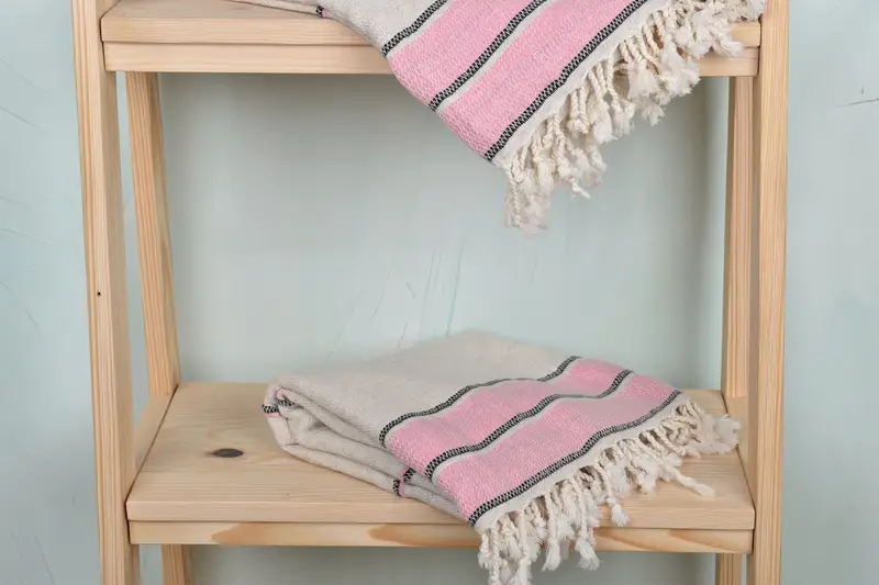 Wedding Day Gift For Bride, Peshtemal Towel, 70x36 Linen Striped Towel, Personalized Turkish Towel, Bridesmaid Gifts, Bridesmaid Gift Towel - 5