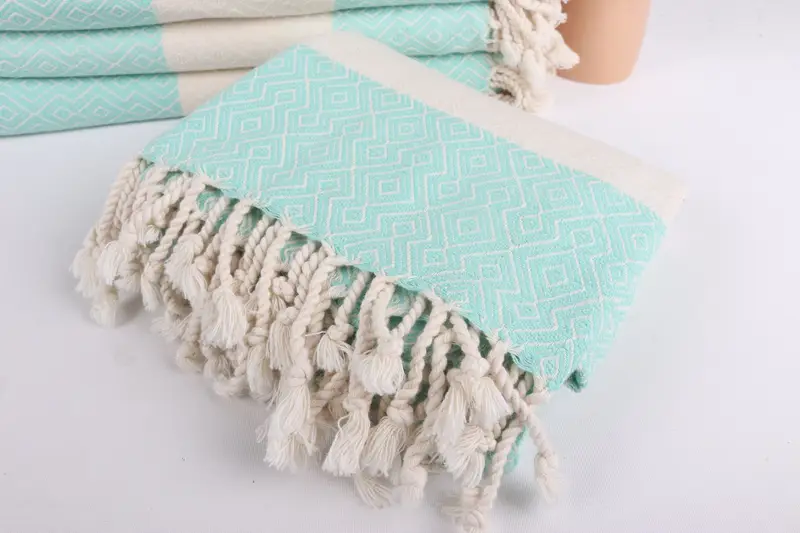 Custom Wedding Gifts, Custom Wedding Towel, Bride Gift, Custom Beach Towels, 68x38 Cotton Diamond Towel, Absorbent Turkish towel, Gift For Him - 5