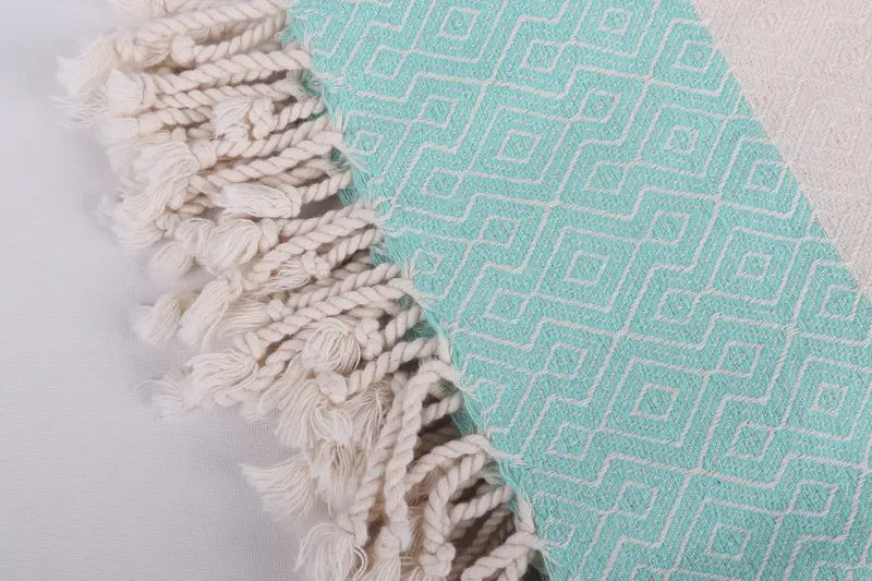 Custom Wedding Gifts, Custom Wedding Towel, Bride Gift, Custom Beach Towels, 68x38 Cotton Diamond Towel, Absorbent Turkish towel, Gift For Him - 7