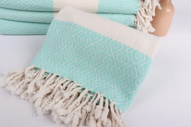 Custom Wedding Gifts, Custom Wedding Towel, Bride Gift, Custom Beach Towels, 68x38 Cotton Diamond Towel, Absorbent Turkish towel, Gift For Him - 4