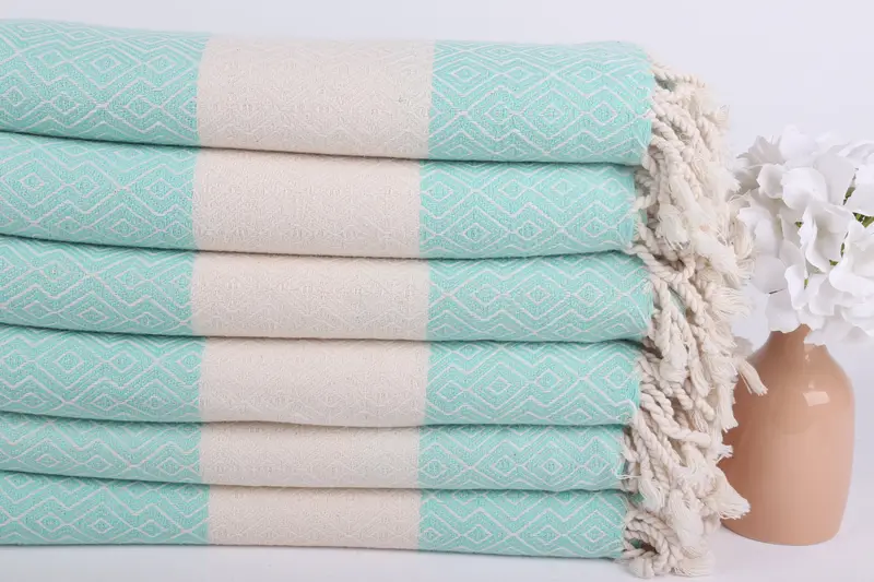 Custom Wedding Gifts, Custom Wedding Towel, Bride Gift, Custom Beach Towels, 68x38 Cotton Diamond Towel, Absorbent Turkish towel, Gift For Him - 3