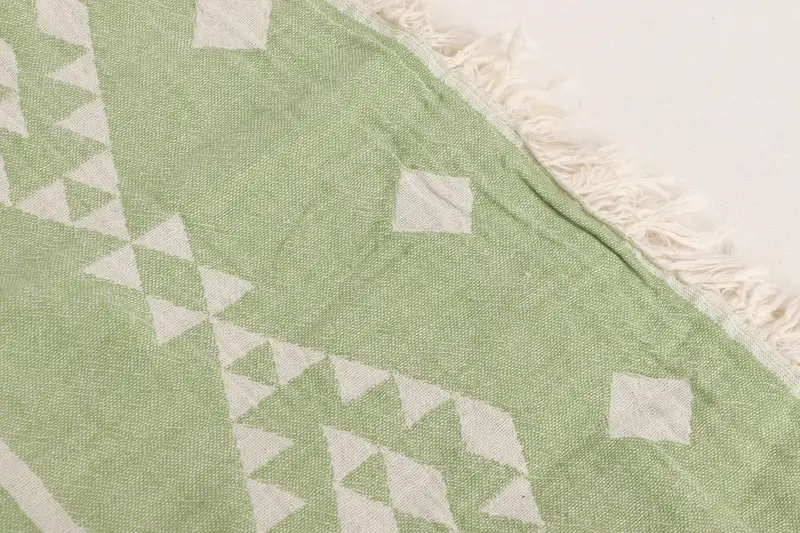 Erkek arkadaş hediyesi, özel düğün hediyeleri, kız gezisi parti lehine, 70x60 pamuk geometrik havlu, düğün el yapımı hediye, masa örtüsü, yatak örtüsü - 7