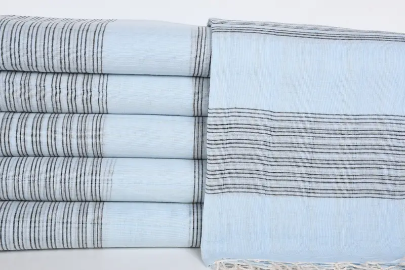 Yoga Towel, 70x40 Cotton Striped Towel, Bridesmaid Gift Towel, Custom Turkish Towel, Fouta towel, Custom Gift, Home Decor Towel, Best Wedding Gift - 1