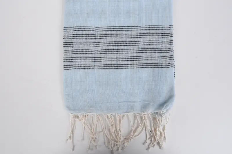Yoga Towel, 70x40 Cotton Striped Towel, Bridesmaid Gift Towel, Custom Turkish Towel, Fouta towel, Custom Gift, Home Decor Towel, Best Wedding Gift - 3