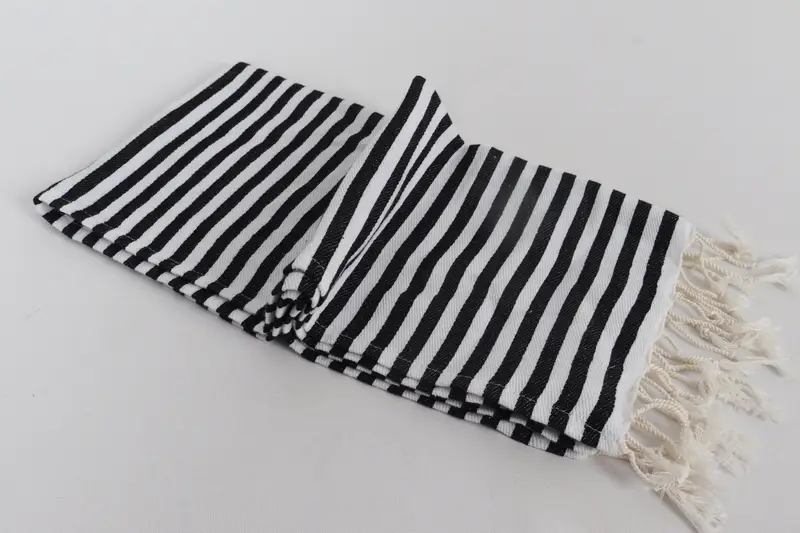Best Wedding Gift, Turkish Tea Towel, Bathroom Towels, Customized Turkish Towel, Bachelor Party Gifts, 40x18 Cotton Striped Towel, Wedding Gift - 6
