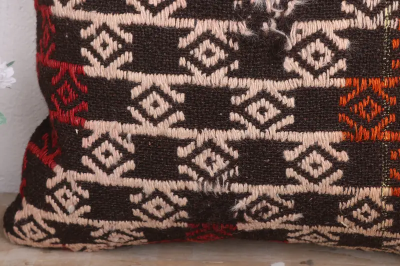 Cozy Throw Cushion Cover, Antique Pillows, Gift Pillow, Kilim Pillow, Muted Pillow Sham, Bed Cushion, 20x20 White Cushion, Cushion Cover - 3