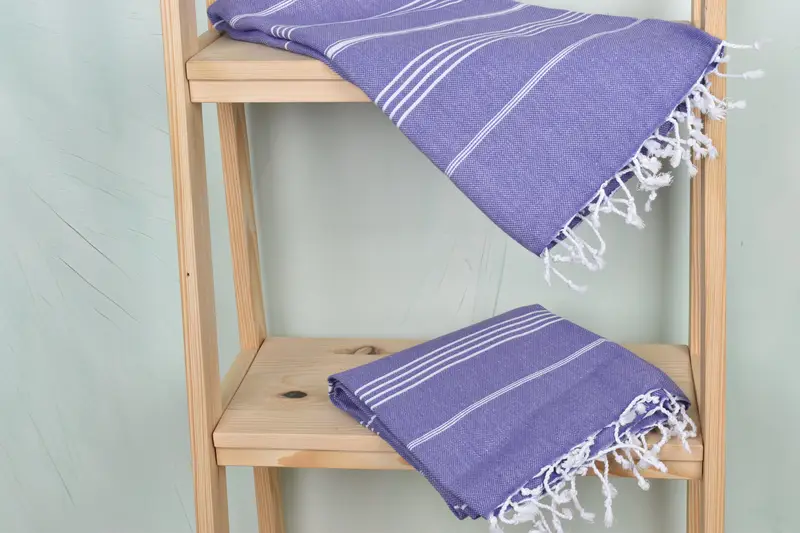 Housewarming Gift, Grandma Gift, 70x40 Cotton Striped Towel, Custom Gift, Sand-free peshtemal towel for the beach, Quick-dry towel, Gift For Him - 5