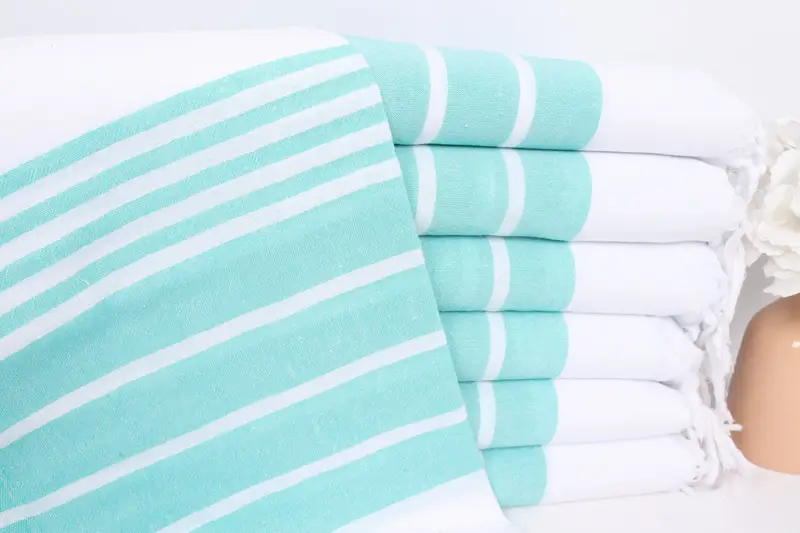 Turkish Hand Towel, Monogrammed Hand Towel, Wedding For Favor, 40x20 Cotton Striped Towel, Wedding Gift, Halloween Bachelorette Party Favors - 1
