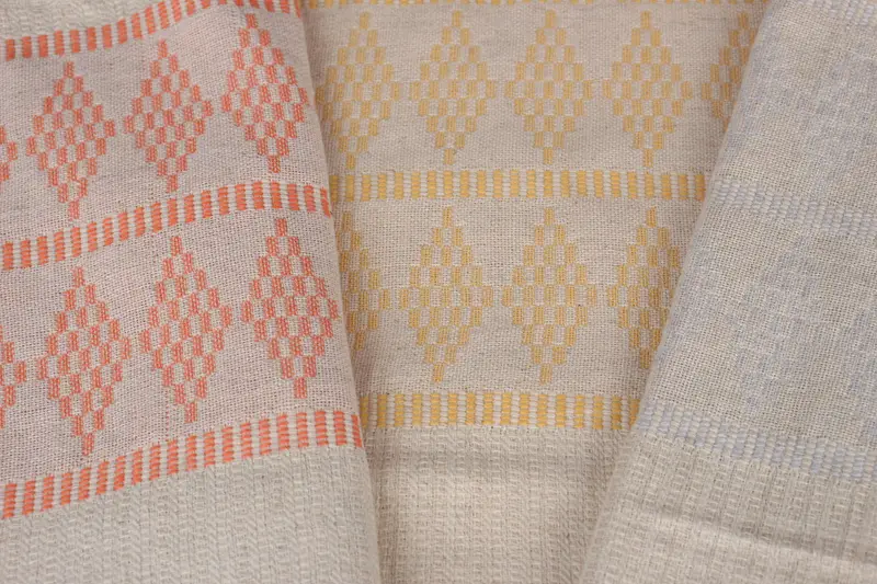 Personalize Gift, Personalized Hand Towel, 40x20 Linen Kilim Design Towel, Personalized Kitchen Towel, Gift For Wedding Day, Personalized Gift - 3