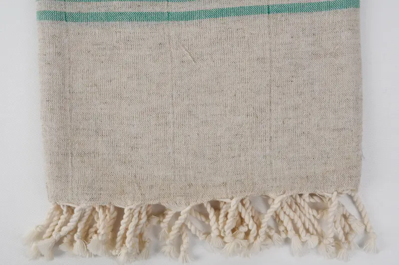 Absorbent Turkish towel, Bridal Shower Favor, 70x40 Linen Striped Towel, Beach Bachelorette Party Decorations, Hammam towel, Turkish Towel Beach - 5