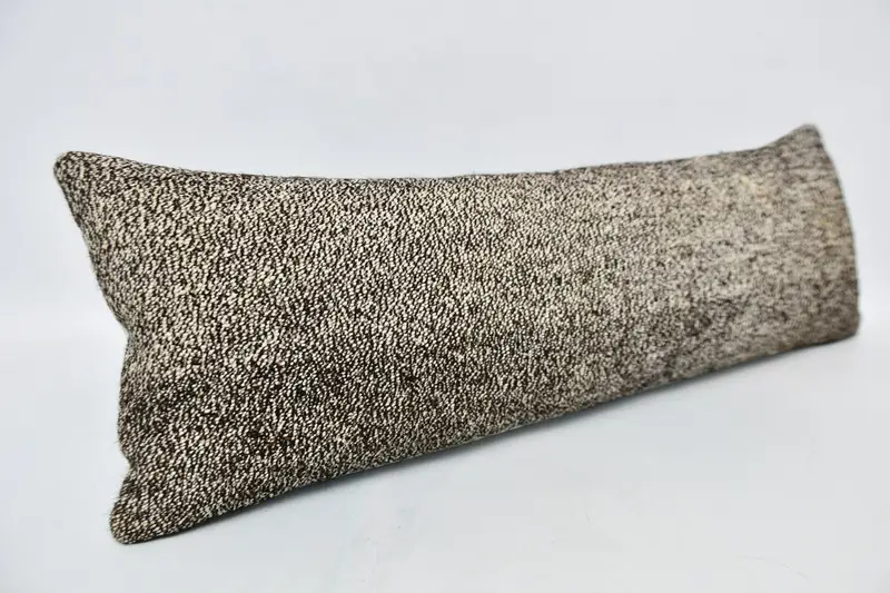 Pillow for Couch, Gift Pillow, Decorative Pillow Case, Pillow Cover, 12x36 Brown Cushion Case, Interior Designer Pillow, Meditation Pillow - 4