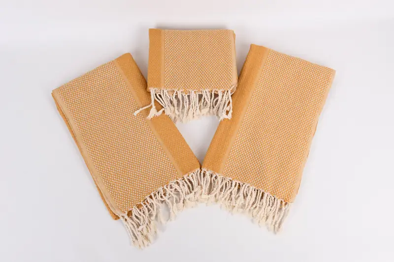 Custom Beach Towel, Best Friend Gift Ideas, Summer Gift, Organic Turkish towel, Handwoven Turkish Towel, 64x38 Cotton Geometric Towel, Spa Towel - 6