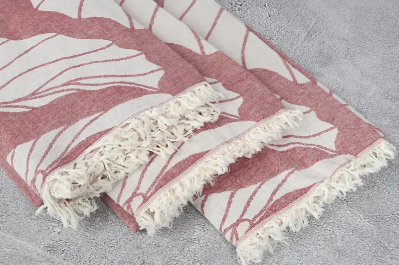 Turkish hand towel, Eco-friendly Turkish peshtemal towel, Large Turkish Towel, Wedding Towel, Sand-resistant towel, Memorial Gift, Pool Towels - 6