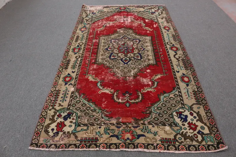 Elegante Alfombra Persa Roja, 9,1x9,09 ft Chic Decor