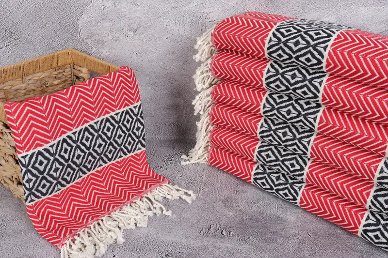 Spa Gift Towel, Absorbent Turkish towel, 70x40 Cotton Chevron Towel, Valentines Day Gift For Him, Bachelor Bachelorette Party Favors, Cotton towel - 3