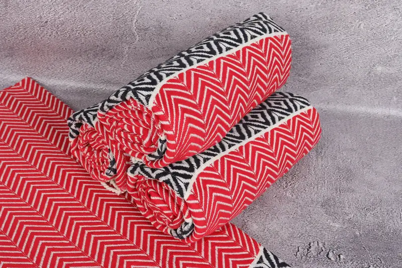 Spa Gift Towel, Absorbent Turkish towel, 70x40 Cotton Chevron Towel, Valentines Day Gift For Him, Bachelor Bachelorette Party Favors, Cotton towel - 7