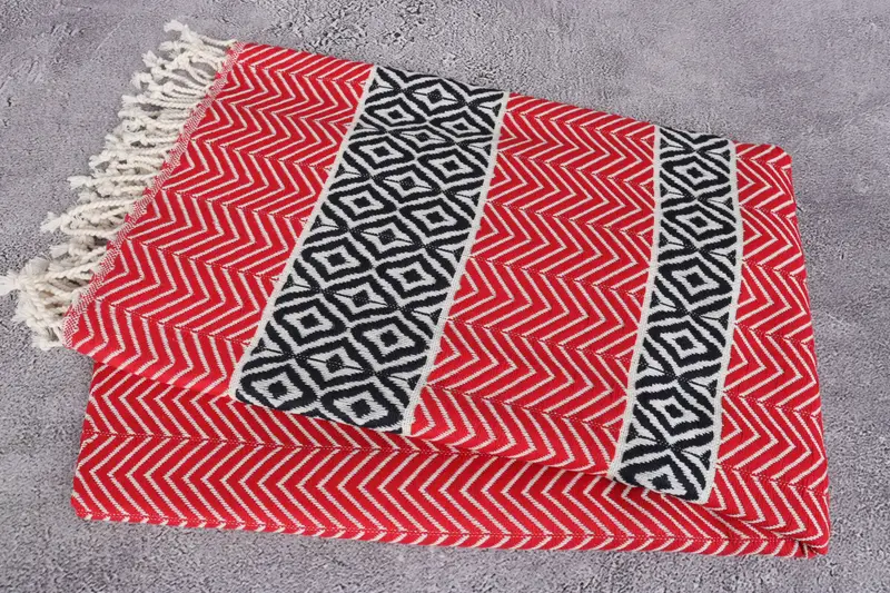 Spa Gift Towel, Absorbent Turkish towel, 70x40 Cotton Chevron Towel, Valentines Day Gift For Him, Bachelor Bachelorette Party Favors, Cotton towel - 6