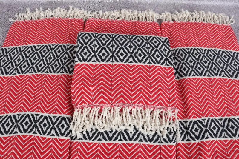 Spa Gift Towel, Absorbent Turkish towel, 70x40 Cotton Chevron Towel, Valentines Day Gift For Him, Bachelor Bachelorette Party Favors, Cotton towel - 4