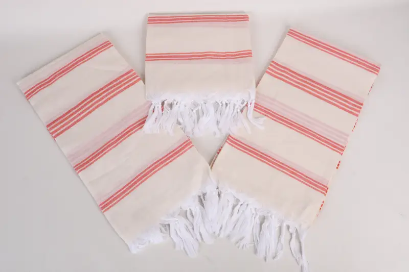 Turkish towel, Guest Towel, Luxury Beach Towel, Bachelorette Party Gifts, 70x40 Cotton Striped Towel, Bridal Shower Favor, Bridal Shower Favors - 6